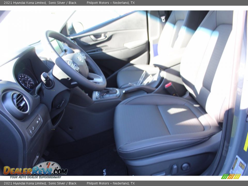 2021 Hyundai Kona Limited Sonic Silver / Black Photo #10