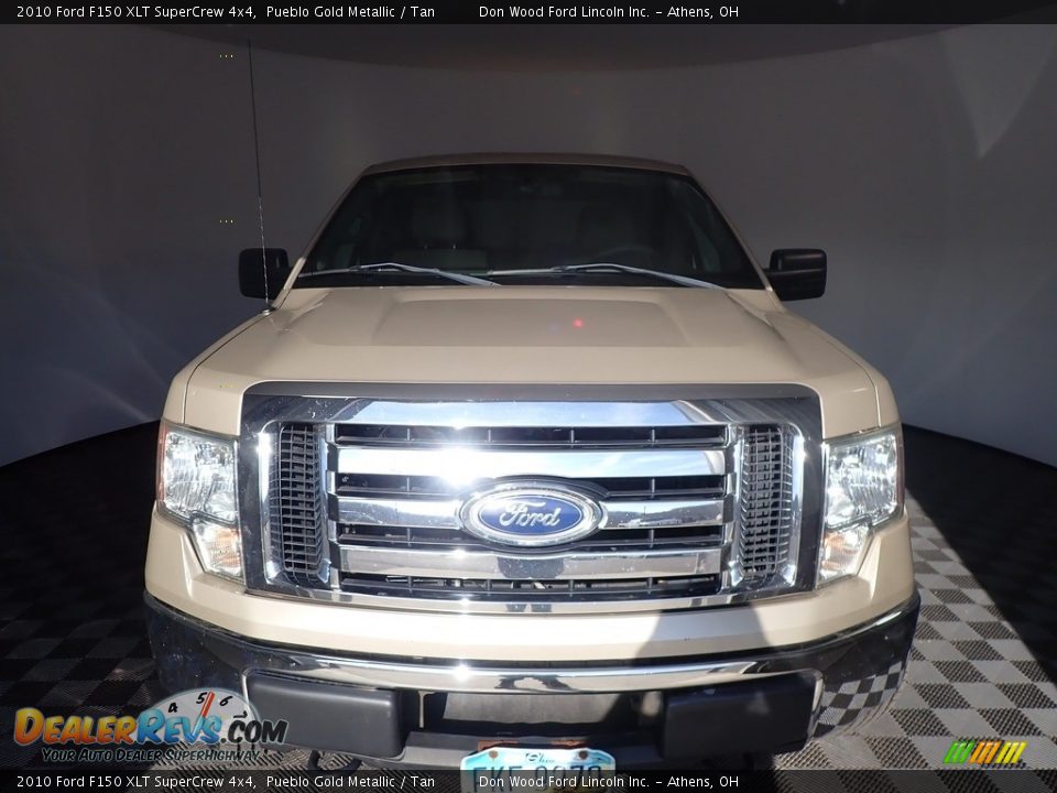 2010 Ford F150 XLT SuperCrew 4x4 Pueblo Gold Metallic / Tan Photo #4