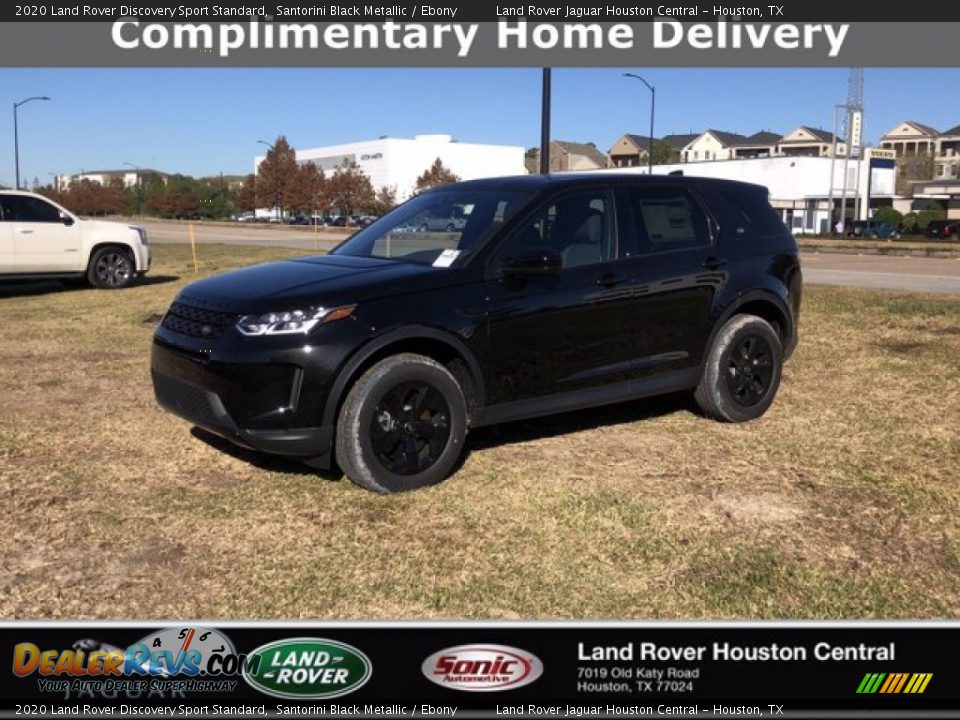 2020 Land Rover Discovery Sport Standard Santorini Black Metallic / Ebony Photo #1