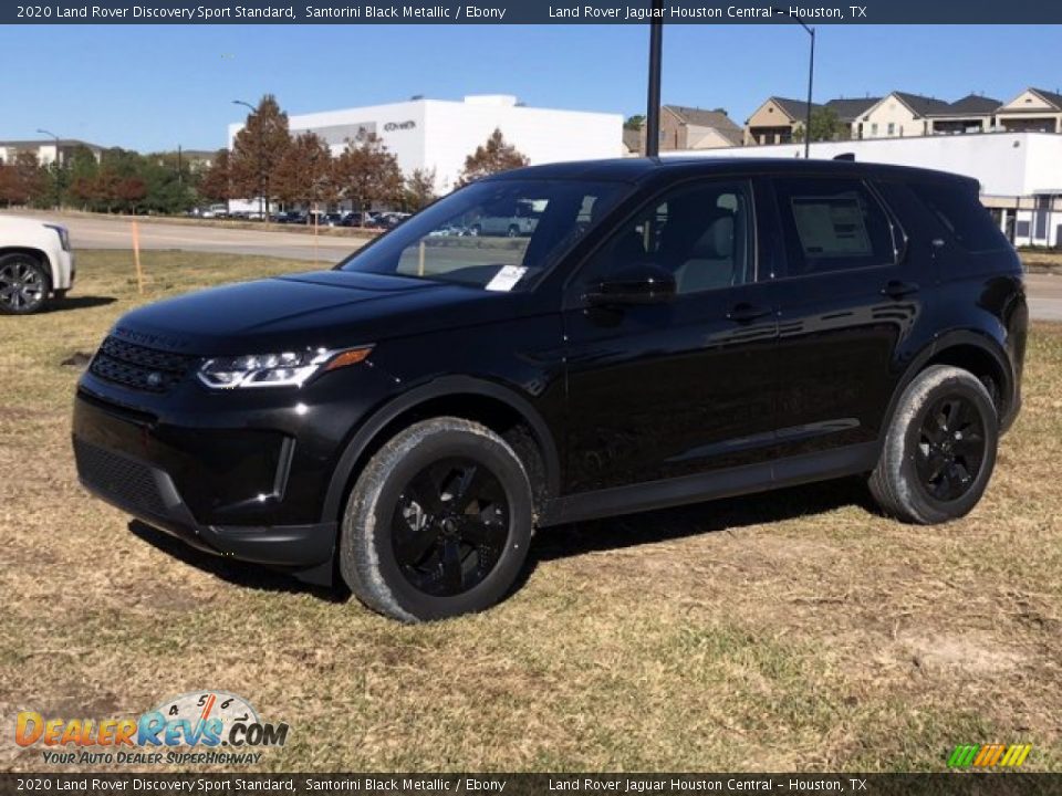 2020 Land Rover Discovery Sport Standard Santorini Black Metallic / Ebony Photo #2