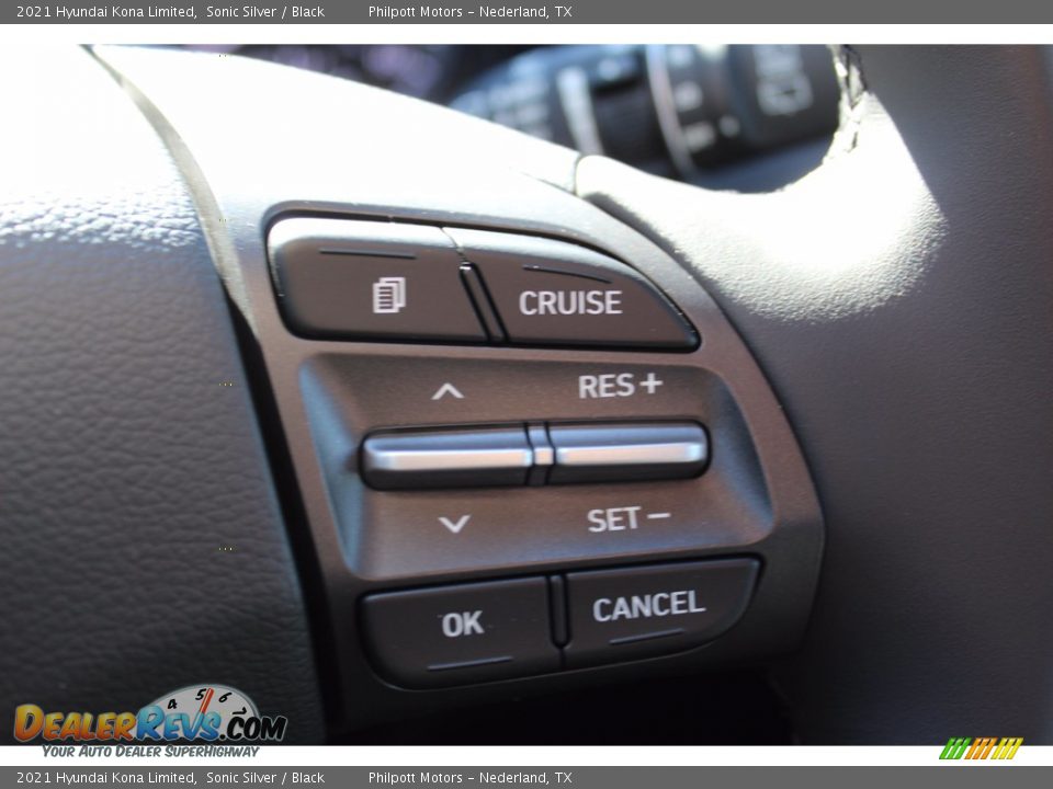 2021 Hyundai Kona Limited Sonic Silver / Black Photo #12