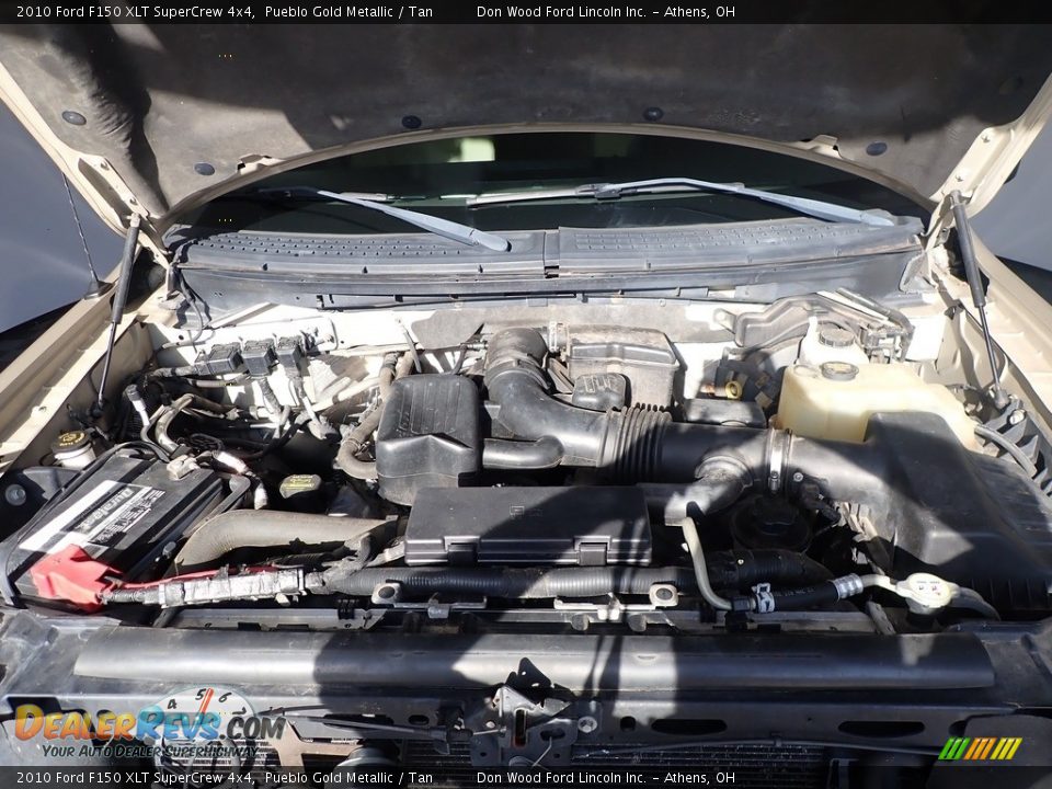 2010 Ford F150 XLT SuperCrew 4x4 Pueblo Gold Metallic / Tan Photo #6