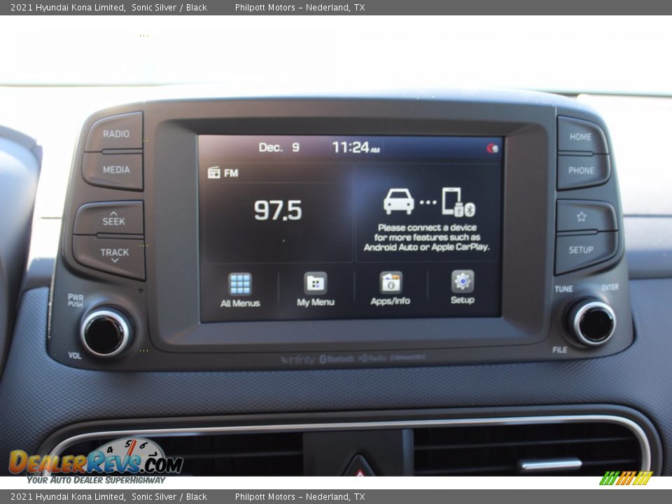 2021 Hyundai Kona Limited Sonic Silver / Black Photo #15