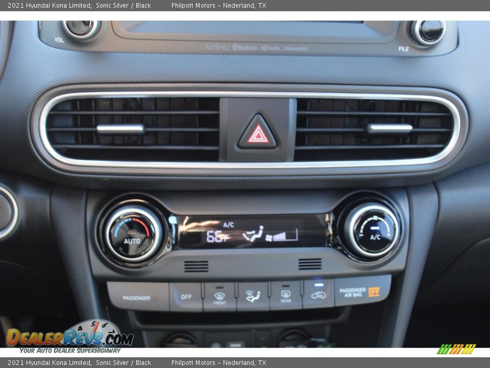 2021 Hyundai Kona Limited Sonic Silver / Black Photo #16