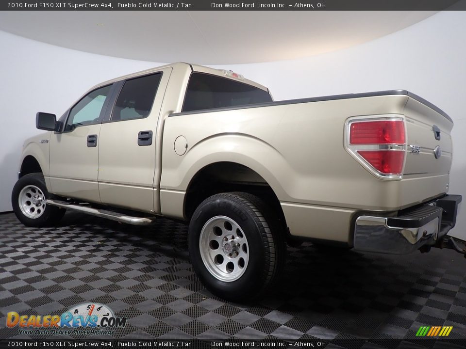2010 Ford F150 XLT SuperCrew 4x4 Pueblo Gold Metallic / Tan Photo #10