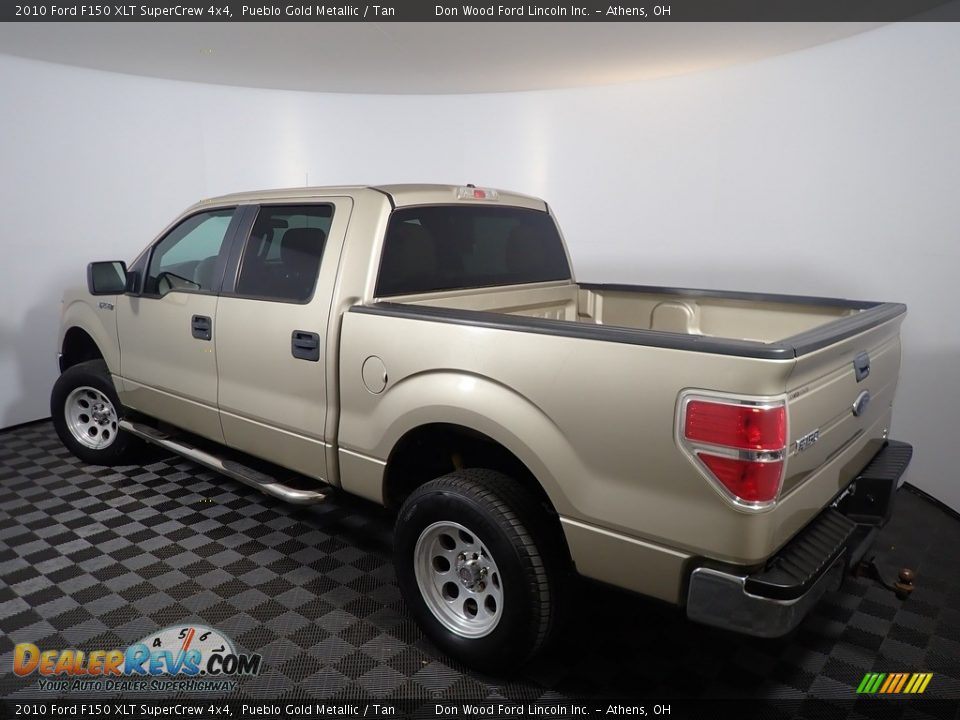 2010 Ford F150 XLT SuperCrew 4x4 Pueblo Gold Metallic / Tan Photo #11