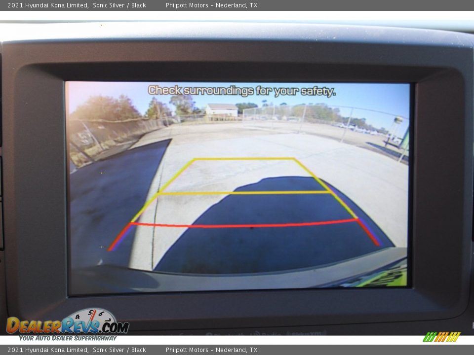 2021 Hyundai Kona Limited Sonic Silver / Black Photo #17