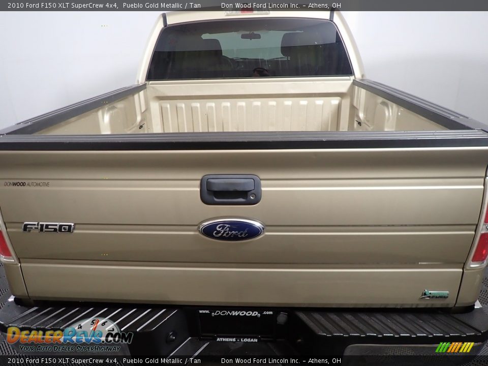 2010 Ford F150 XLT SuperCrew 4x4 Pueblo Gold Metallic / Tan Photo #12