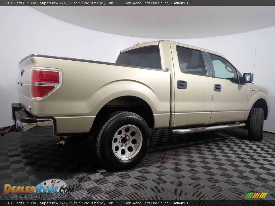 2010 Ford F150 XLT SuperCrew 4x4 Pueblo Gold Metallic / Tan Photo #13