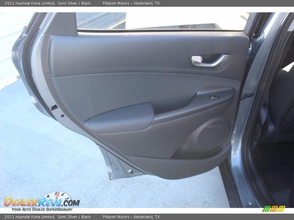 2021 Hyundai Kona Limited Sonic Silver / Black Photo #19
