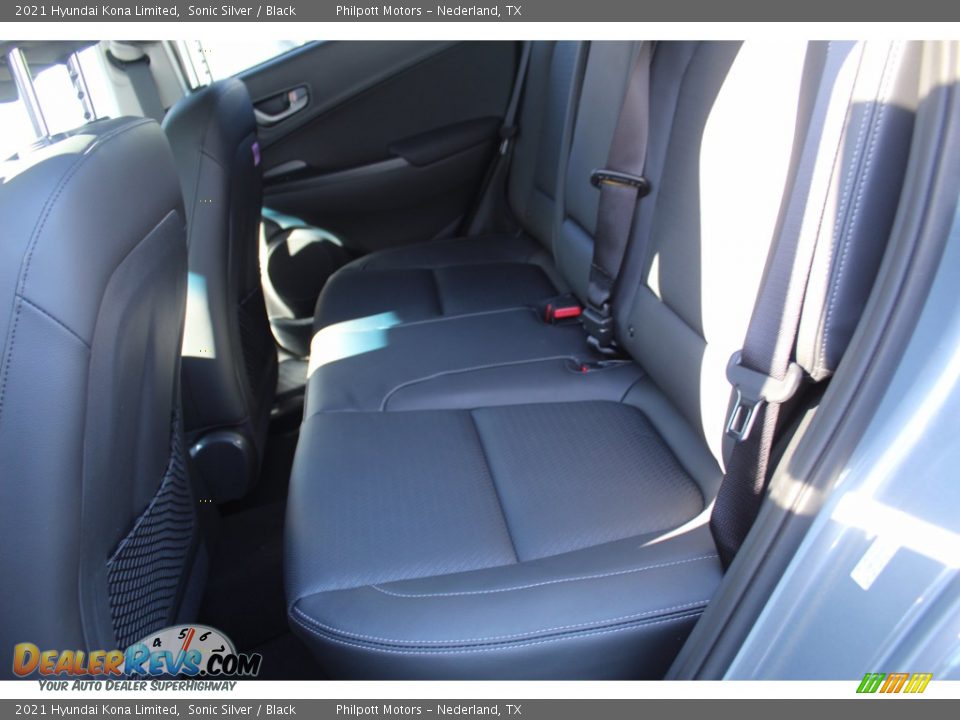 2021 Hyundai Kona Limited Sonic Silver / Black Photo #20