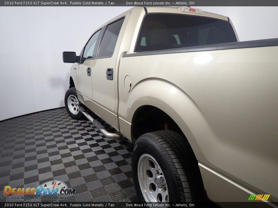 2010 Ford F150 XLT SuperCrew 4x4 Pueblo Gold Metallic / Tan Photo #15
