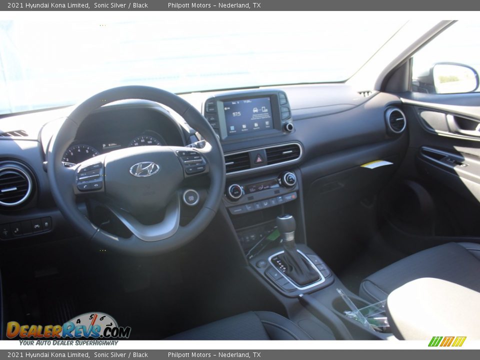 2021 Hyundai Kona Limited Sonic Silver / Black Photo #21