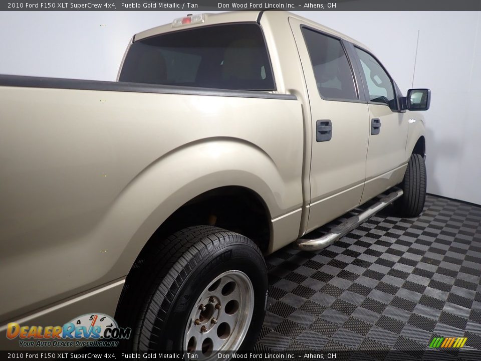 2010 Ford F150 XLT SuperCrew 4x4 Pueblo Gold Metallic / Tan Photo #16