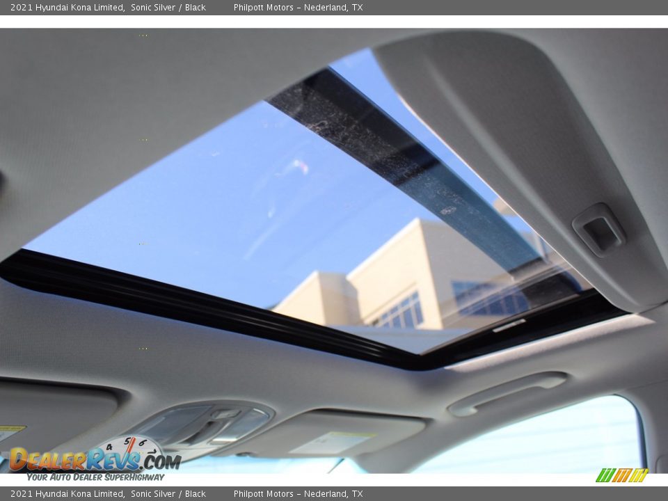 2021 Hyundai Kona Limited Sonic Silver / Black Photo #23
