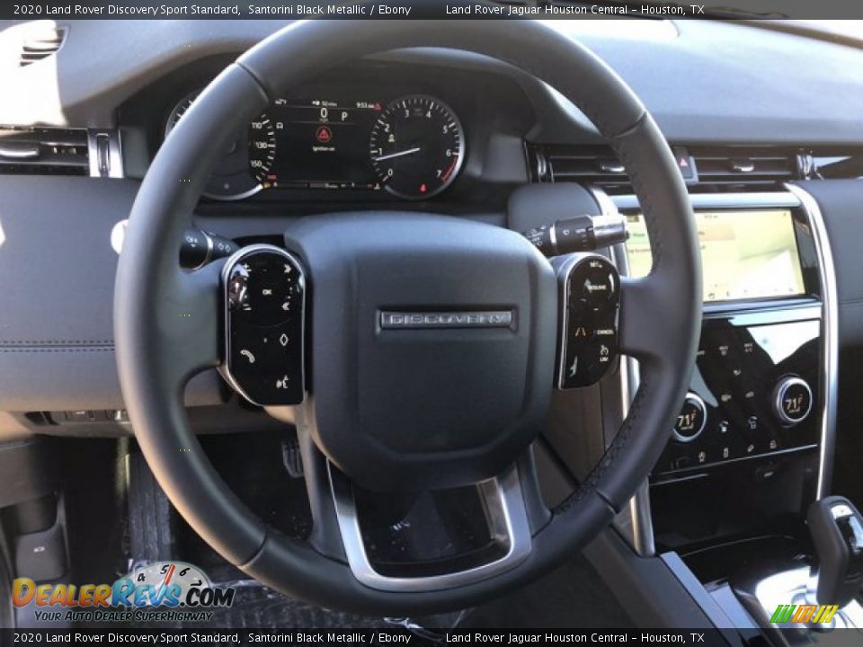 2020 Land Rover Discovery Sport Standard Santorini Black Metallic / Ebony Photo #16