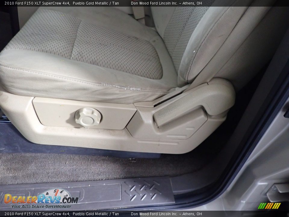 2010 Ford F150 XLT SuperCrew 4x4 Pueblo Gold Metallic / Tan Photo #20