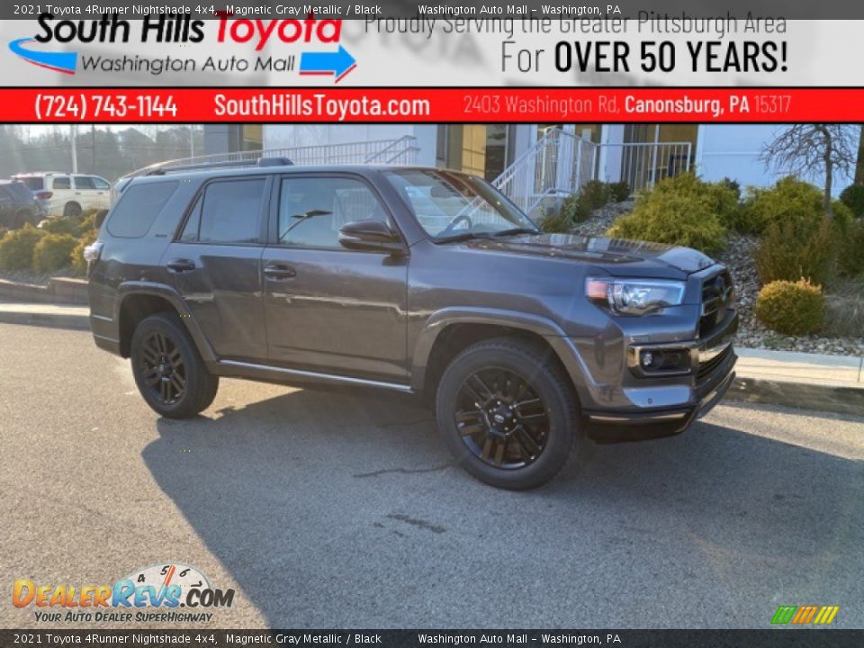 2021 Toyota 4Runner Nightshade 4x4 Magnetic Gray Metallic / Black Photo #1