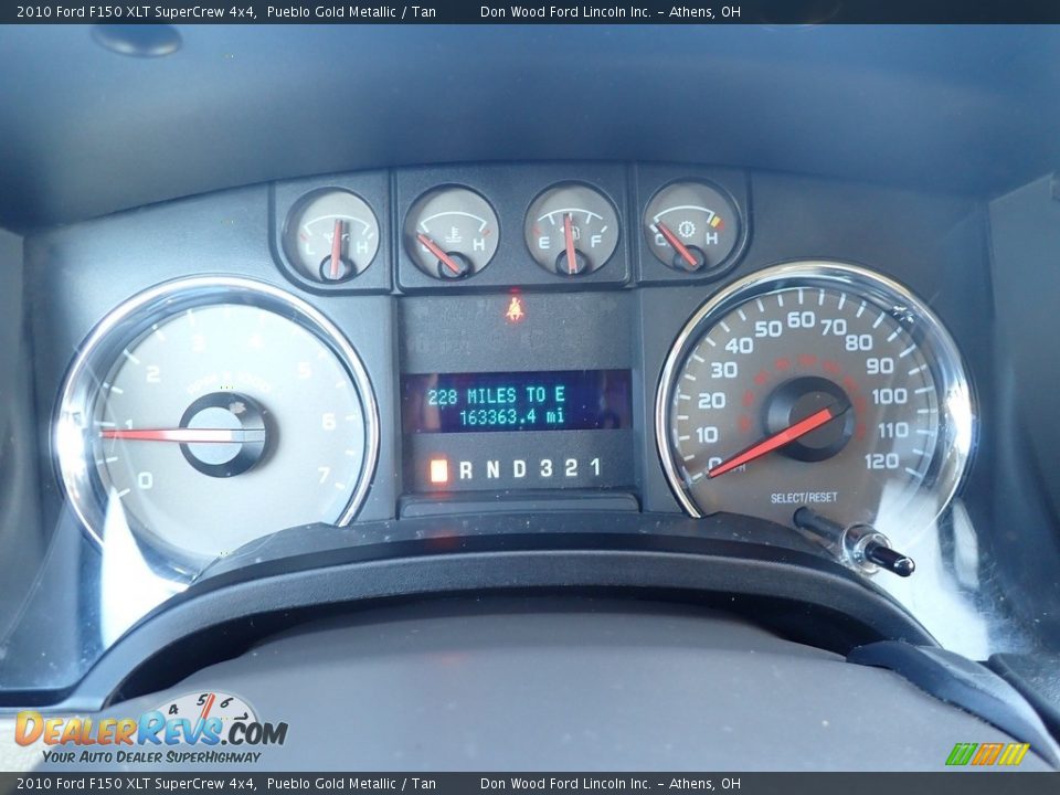 2010 Ford F150 XLT SuperCrew 4x4 Pueblo Gold Metallic / Tan Photo #23