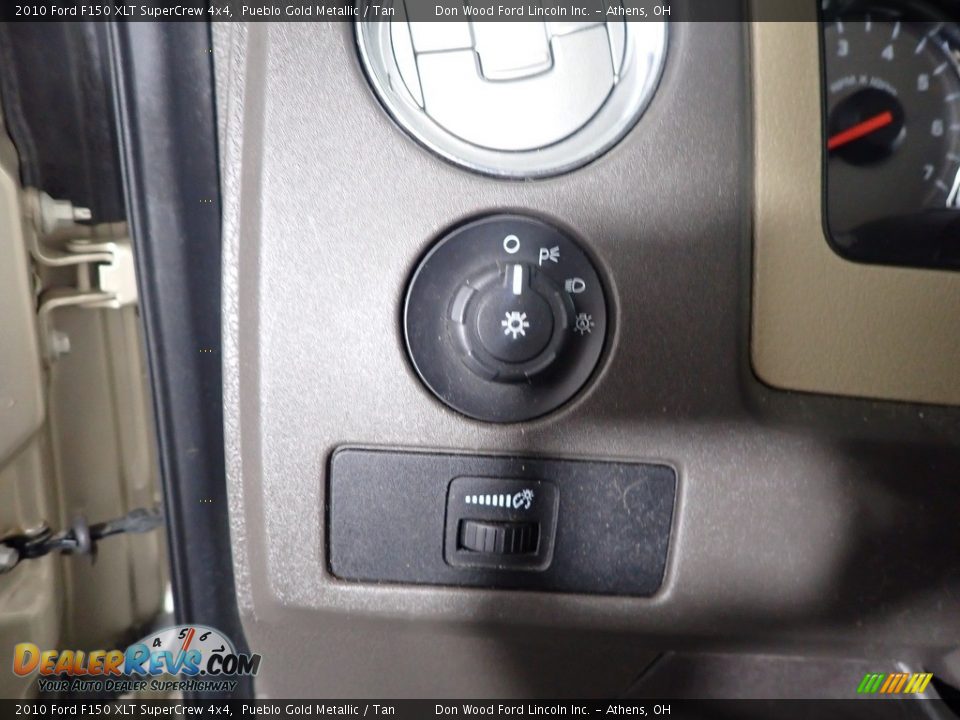 2010 Ford F150 XLT SuperCrew 4x4 Pueblo Gold Metallic / Tan Photo #25