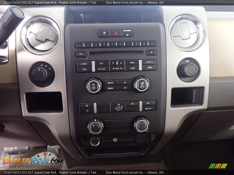 2010 Ford F150 XLT SuperCrew 4x4 Pueblo Gold Metallic / Tan Photo #27