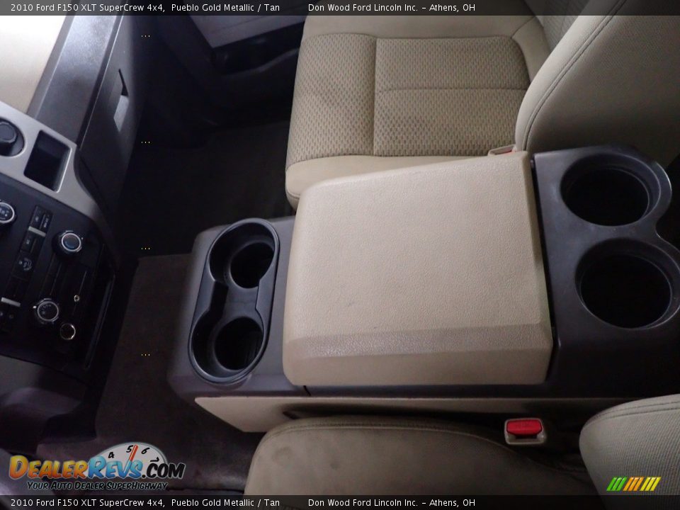 2010 Ford F150 XLT SuperCrew 4x4 Pueblo Gold Metallic / Tan Photo #28