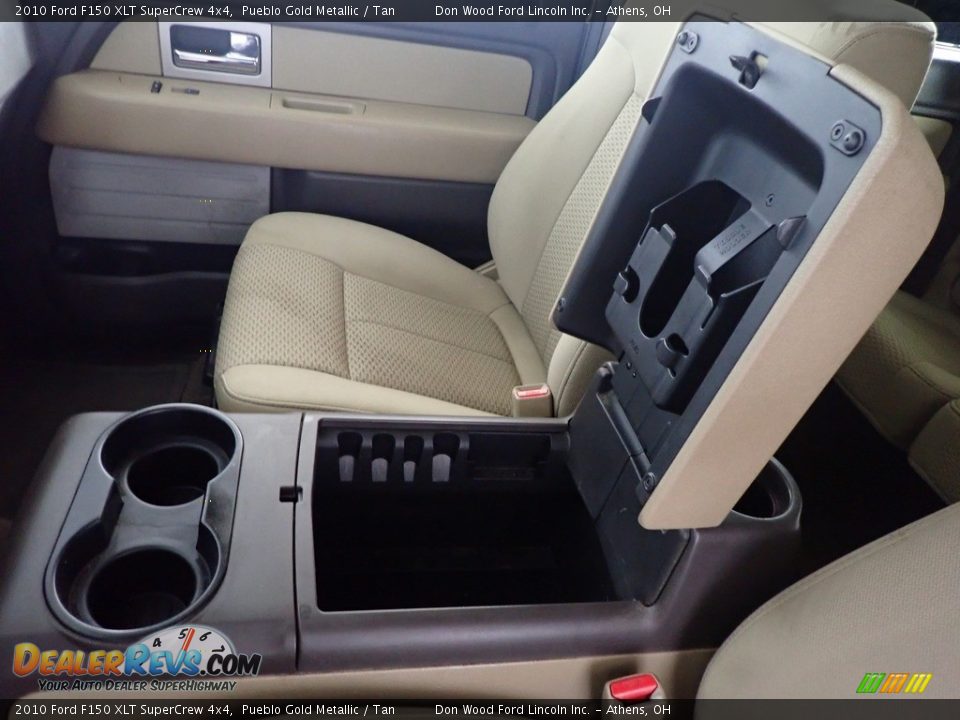 2010 Ford F150 XLT SuperCrew 4x4 Pueblo Gold Metallic / Tan Photo #29