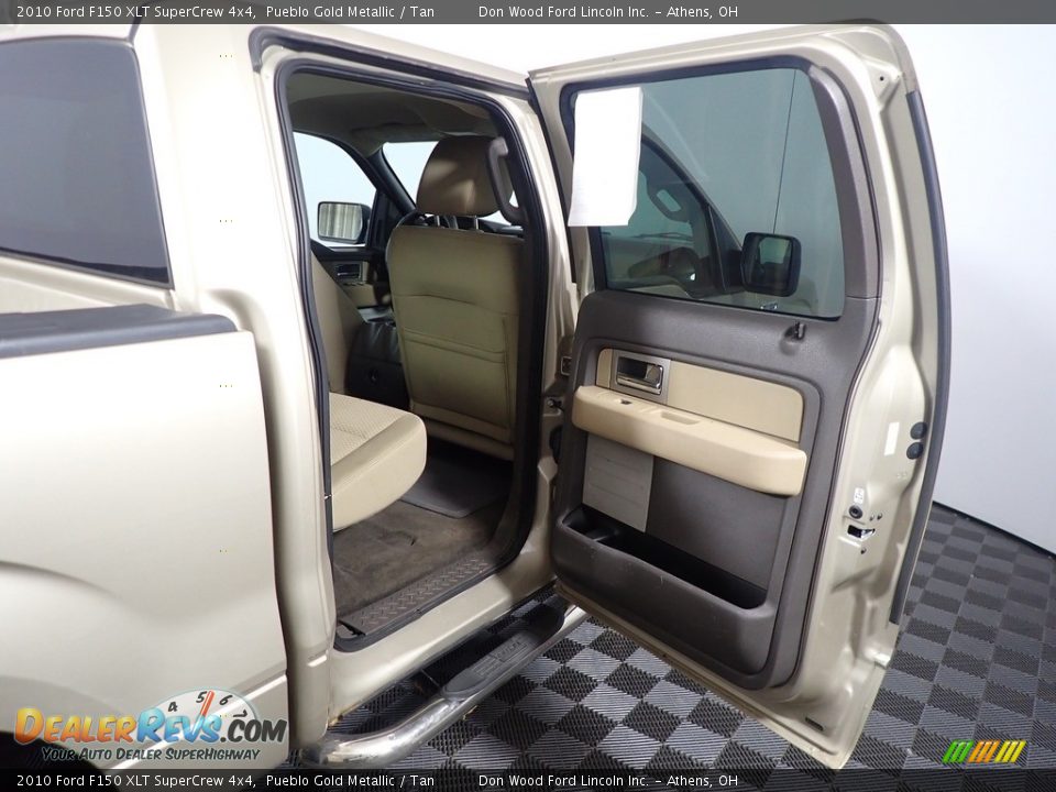 2010 Ford F150 XLT SuperCrew 4x4 Pueblo Gold Metallic / Tan Photo #32