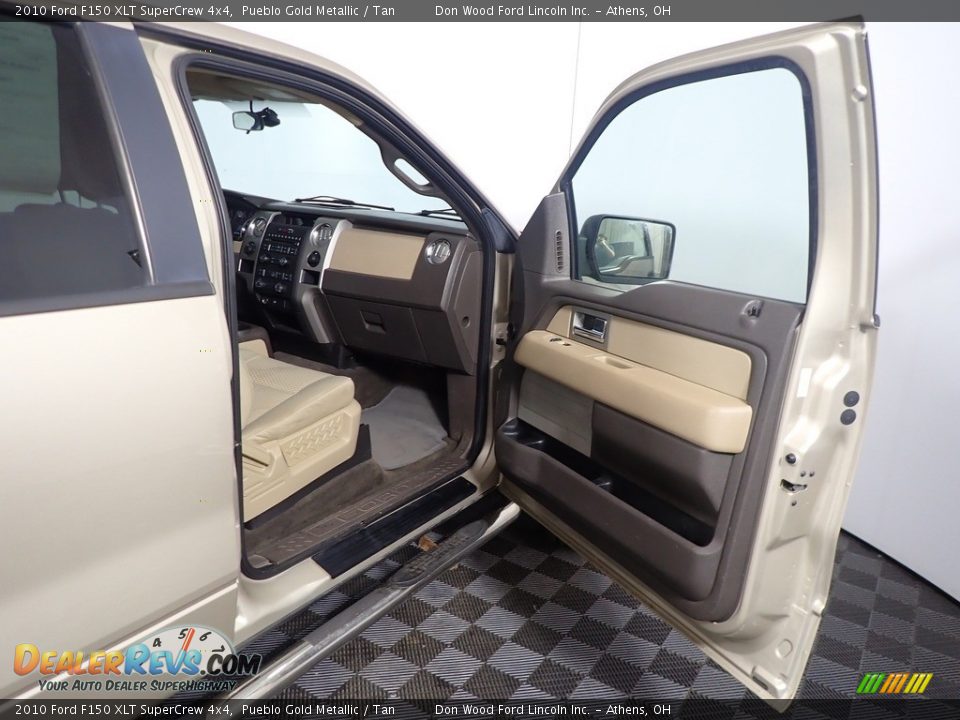 2010 Ford F150 XLT SuperCrew 4x4 Pueblo Gold Metallic / Tan Photo #34