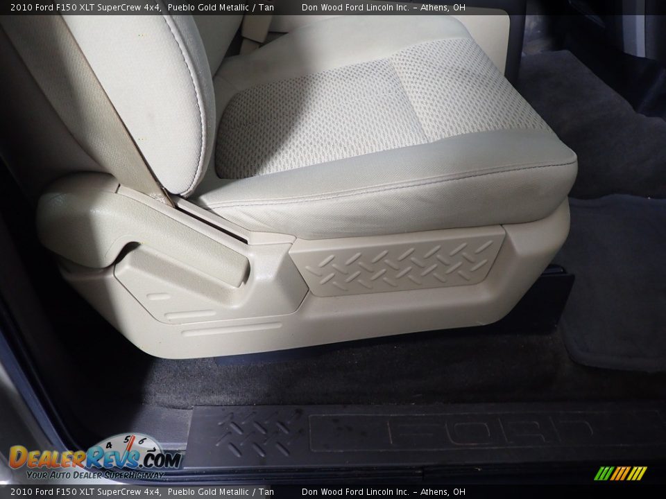 2010 Ford F150 XLT SuperCrew 4x4 Pueblo Gold Metallic / Tan Photo #36