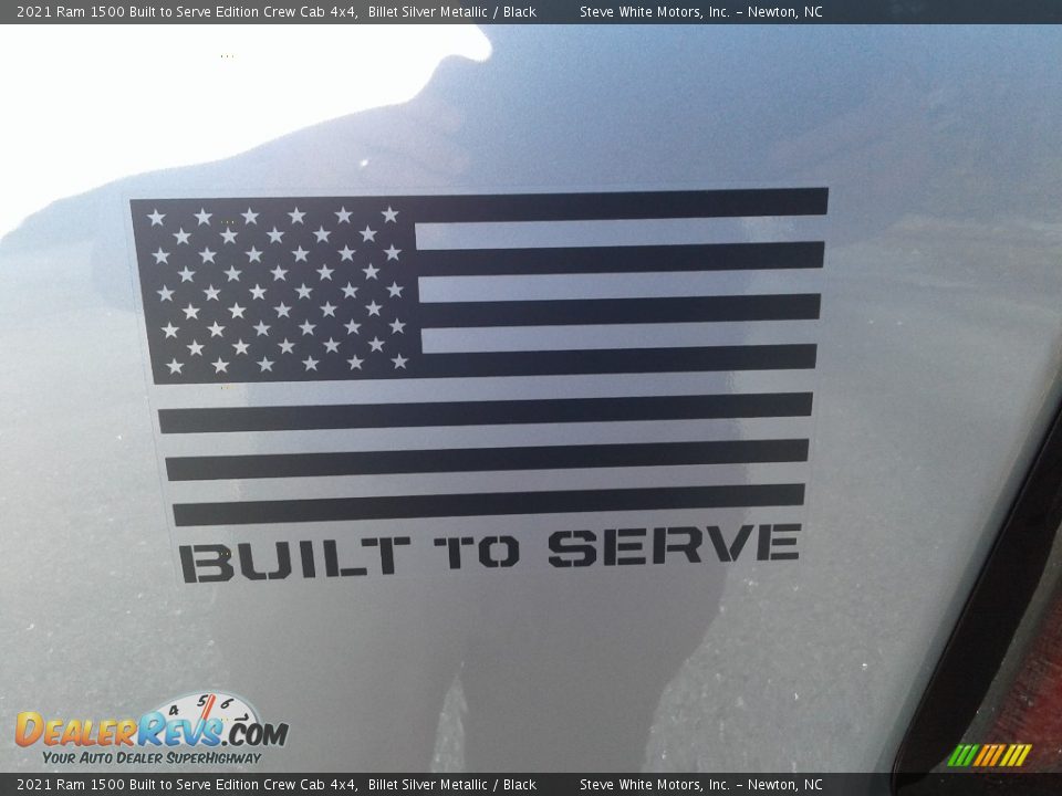 2021 Ram 1500 Built to Serve Edition Crew Cab 4x4 Billet Silver Metallic / Black Photo #10