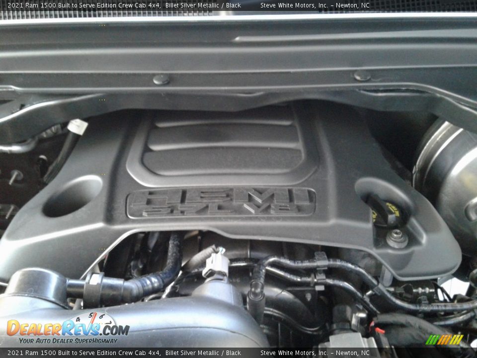 2021 Ram 1500 Built to Serve Edition Crew Cab 4x4 Billet Silver Metallic / Black Photo #11