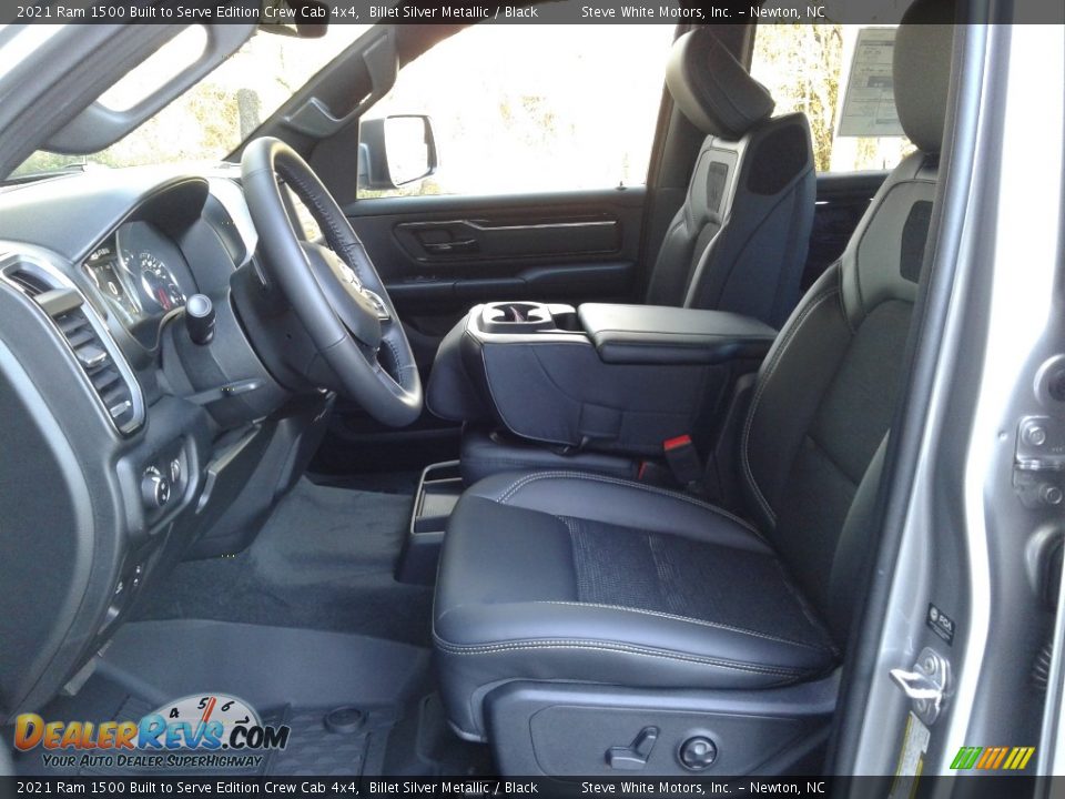 2021 Ram 1500 Built to Serve Edition Crew Cab 4x4 Billet Silver Metallic / Black Photo #12