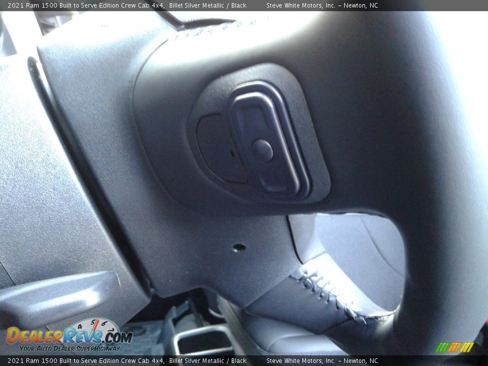 2021 Ram 1500 Built to Serve Edition Crew Cab 4x4 Billet Silver Metallic / Black Photo #14