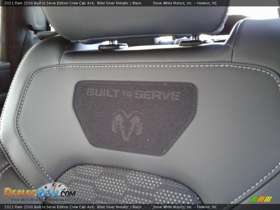 2021 Ram 1500 Built to Serve Edition Crew Cab 4x4 Billet Silver Metallic / Black Photo #15