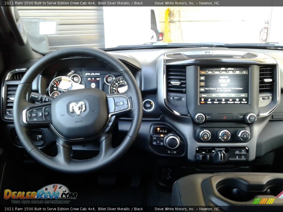 2021 Ram 1500 Built to Serve Edition Crew Cab 4x4 Billet Silver Metallic / Black Photo #20
