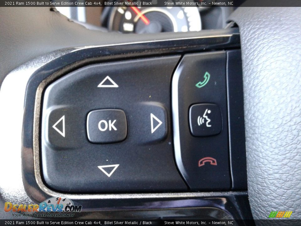 2021 Ram 1500 Built to Serve Edition Crew Cab 4x4 Billet Silver Metallic / Black Photo #21