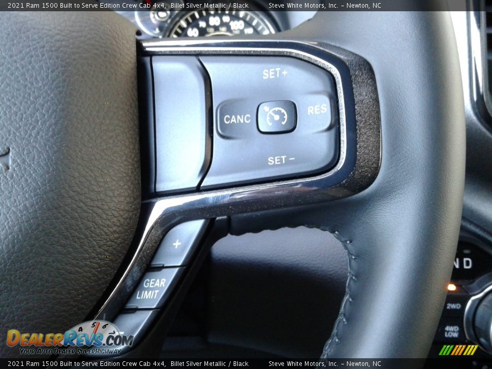 2021 Ram 1500 Built to Serve Edition Crew Cab 4x4 Billet Silver Metallic / Black Photo #22