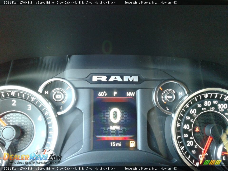 2021 Ram 1500 Built to Serve Edition Crew Cab 4x4 Billet Silver Metallic / Black Photo #23
