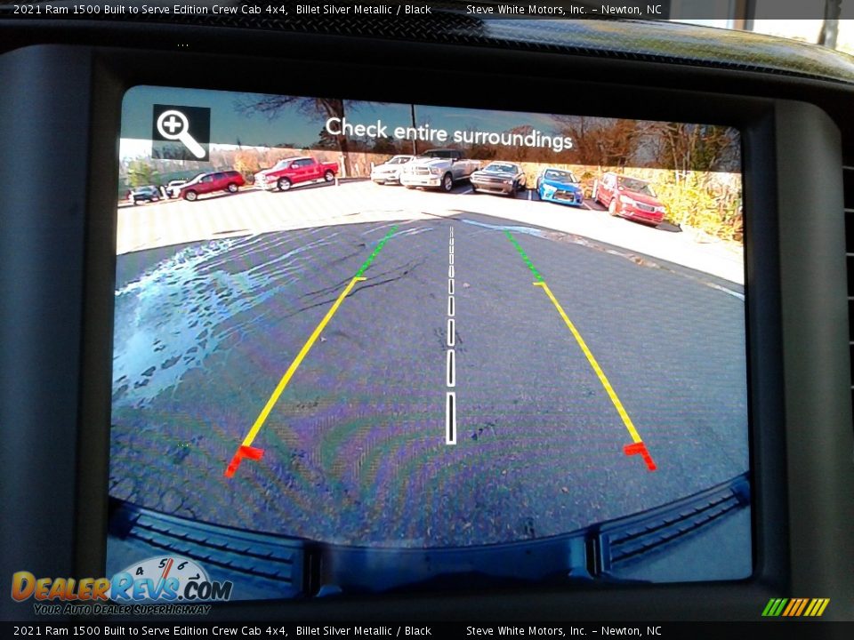 2021 Ram 1500 Built to Serve Edition Crew Cab 4x4 Billet Silver Metallic / Black Photo #26