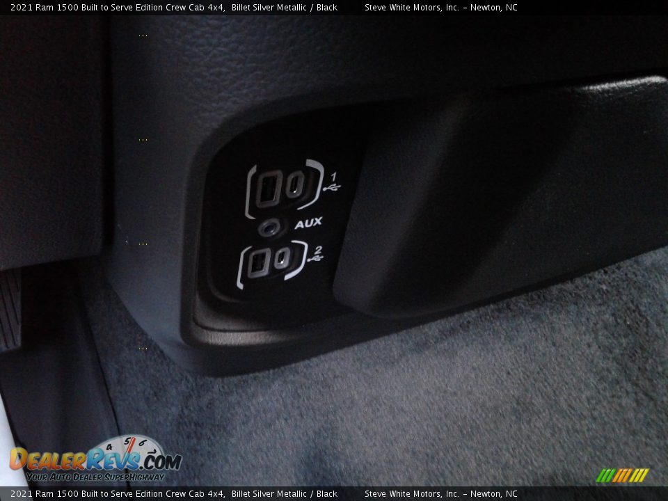 2021 Ram 1500 Built to Serve Edition Crew Cab 4x4 Billet Silver Metallic / Black Photo #28