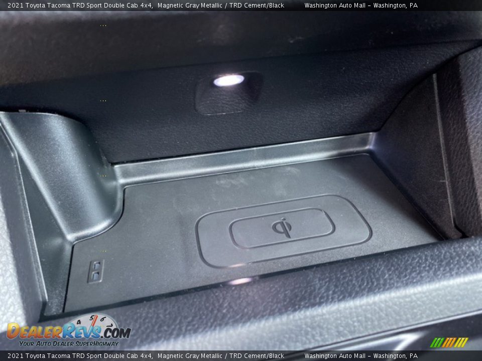 2021 Toyota Tacoma TRD Sport Double Cab 4x4 Magnetic Gray Metallic / TRD Cement/Black Photo #17