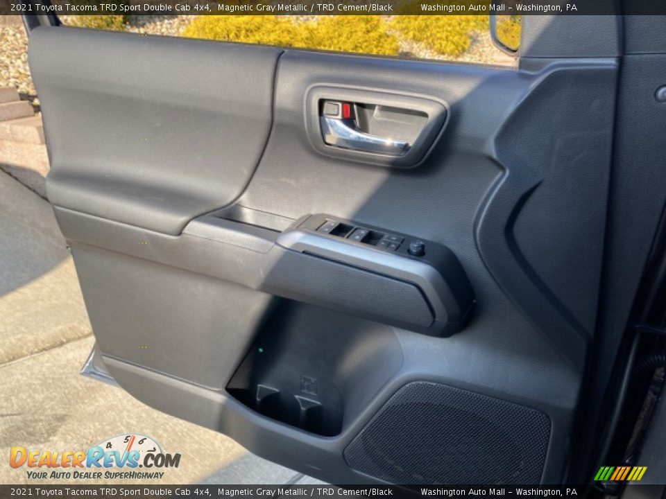 2021 Toyota Tacoma TRD Sport Double Cab 4x4 Magnetic Gray Metallic / TRD Cement/Black Photo #19