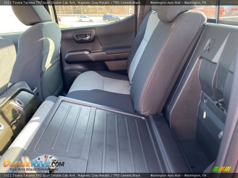 2021 Toyota Tacoma TRD Sport Double Cab 4x4 Magnetic Gray Metallic / TRD Cement/Black Photo #27
