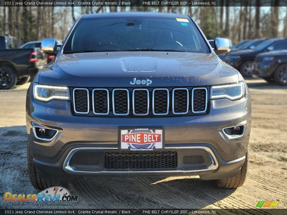 2021 Jeep Grand Cherokee Limited 4x4 Granite Crystal Metallic / Black Photo #3