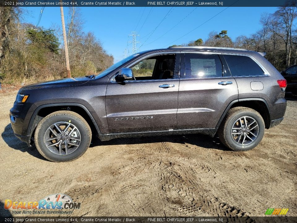 2021 Jeep Grand Cherokee Limited 4x4 Granite Crystal Metallic / Black Photo #4