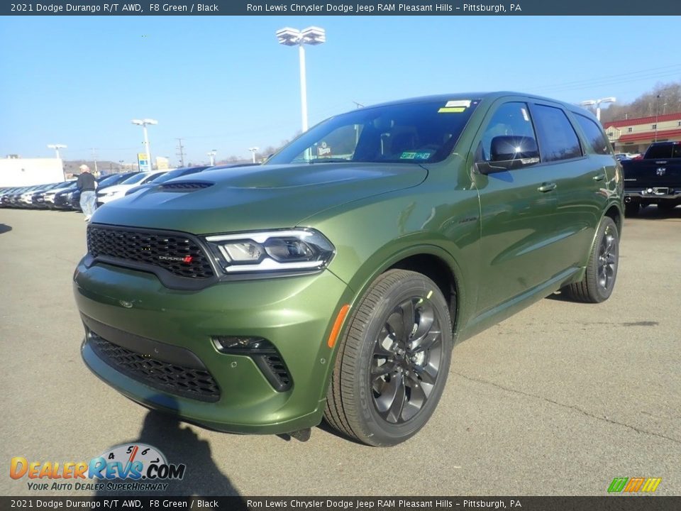 Front 3/4 View of 2021 Dodge Durango R/T AWD Photo #1
