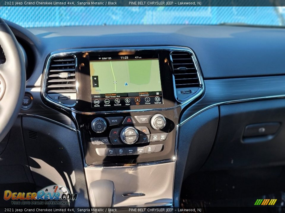 2021 Jeep Grand Cherokee Limited 4x4 Sangria Metallic / Black Photo #10
