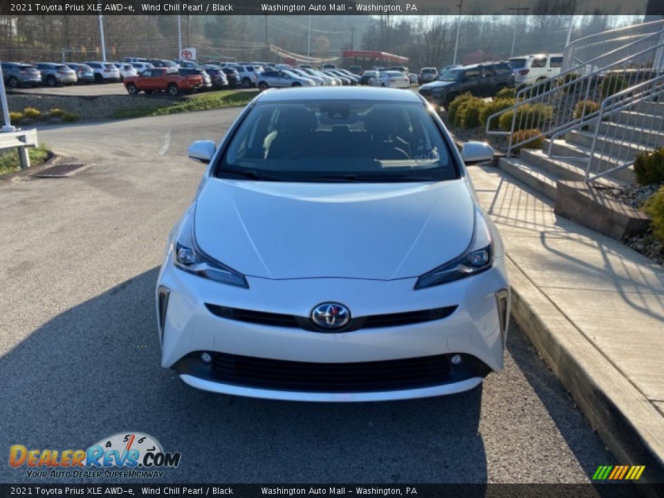 2021 Toyota Prius XLE AWD-e Wind Chill Pearl / Black Photo #10