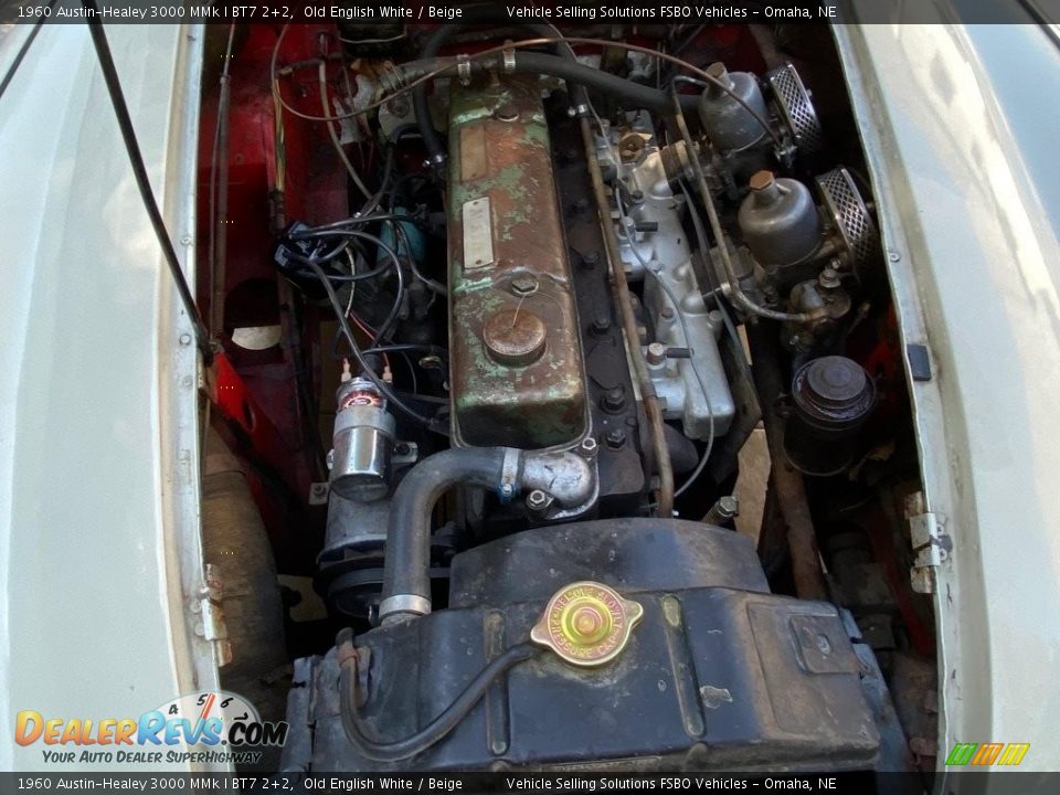 1960 Austin-Healey 3000 MMk I BT7 2+2 3.0 Liter OHV 12-Valve Inline 6 Cylinder Engine Photo #6